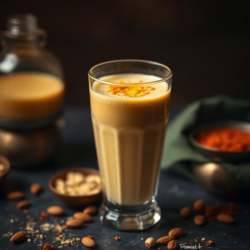 Shilajit Masala Milk